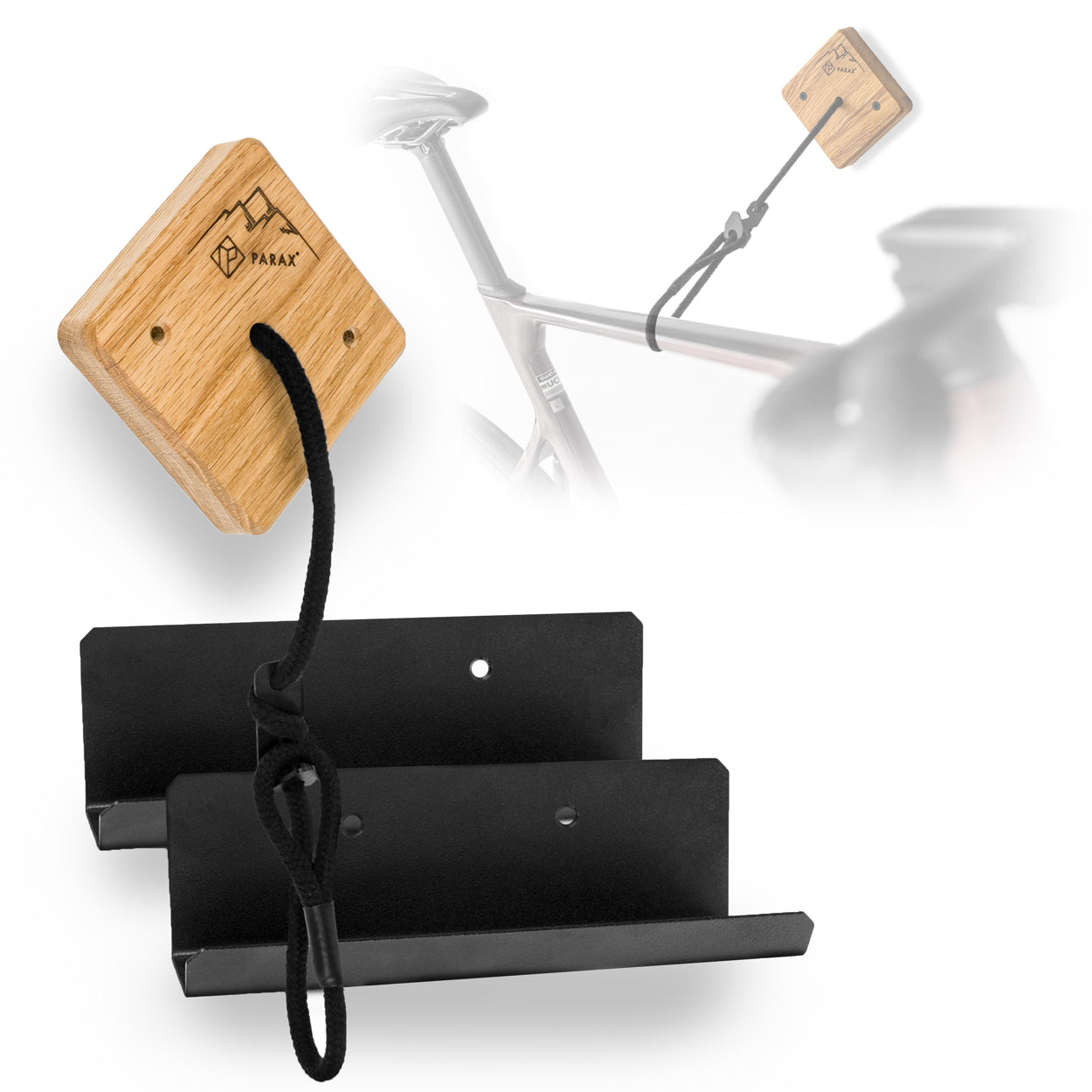 Support mural pour vélo U-RACK